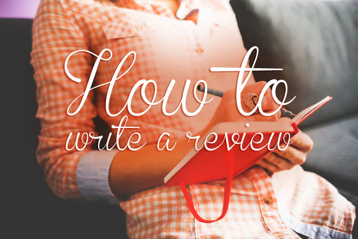 How To Write A Book Review