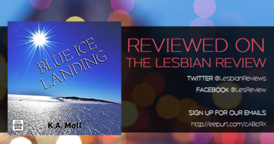 Blue Ice Landing by KA Moll